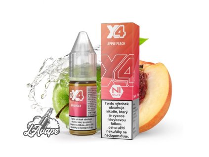 x4 bar juice jablko a broskev apple peach 1