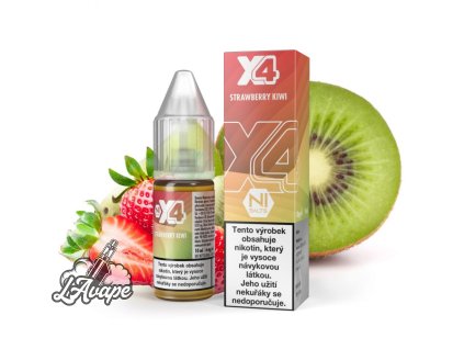 x4 bar juice jahoda a kiwi strawberry kiwi