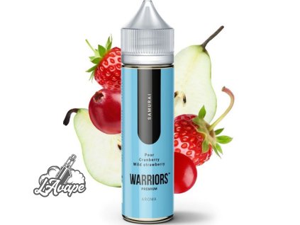 prichut provape warriors sv 10ml samurai hruska brusinka divoka jahoda