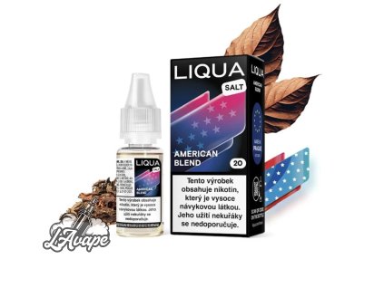 83211 e liquid liqua salt american blend americky tabak