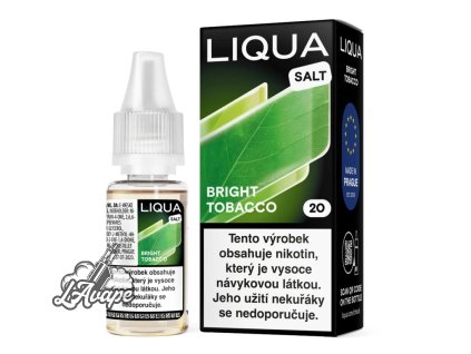 83220 liqua salt bright tobacco virginska tabakova smes 10ml nikotin 10 mg kolek r