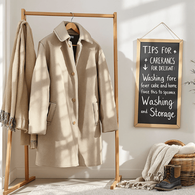 Zimný kabát: Ako často ho prať a ako sa oň správne starať, aby vydržal roky?