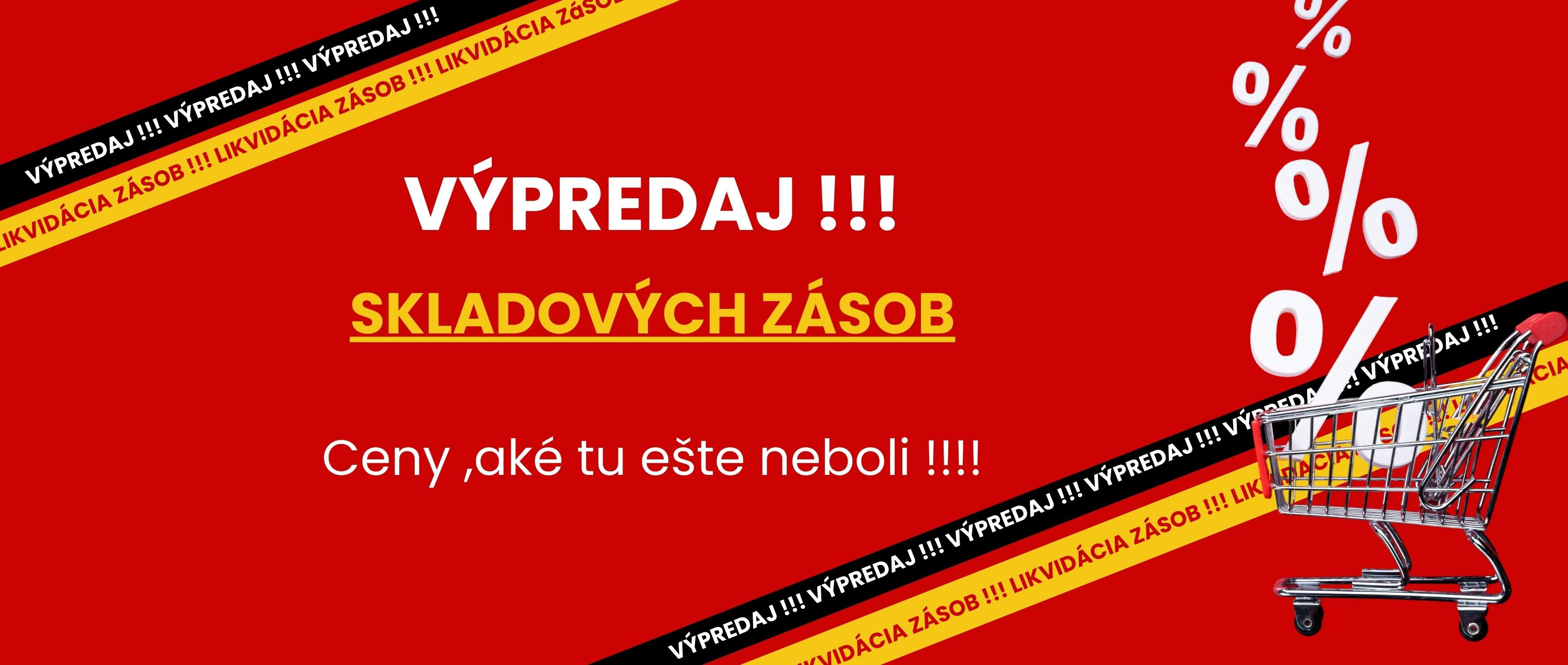 VÝPREDAJ