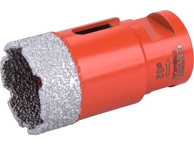 korunka vykružovací diamantová, O 32mm, závit M14