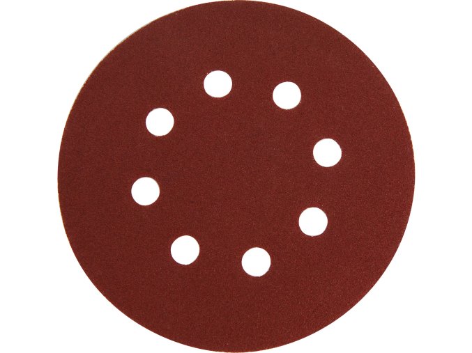 brusné papíry výsek, suchý zip, bal. 10ks, 125mm, P40