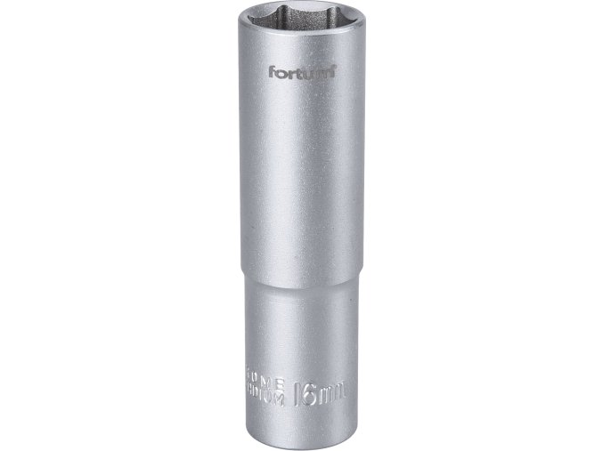 nástrčná hlavice prodloužená 1/2", 16mm, L 77mm