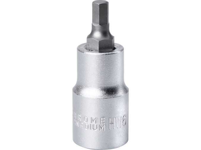 zástrčná hlavice 1/2" imbus, H 6, L 55mm