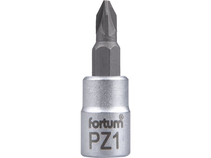 zástrčná hlavice 1/4" hrot pozidriv, PZ 1, L 37mm