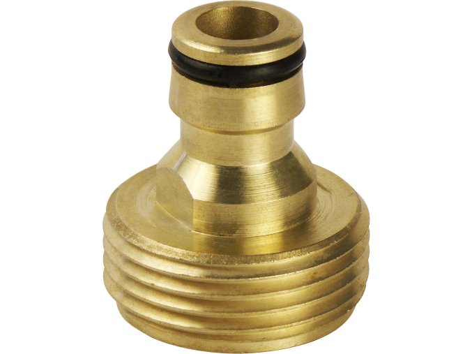 adaptér vnější zavit, 3/4", Mat. MOSAZ