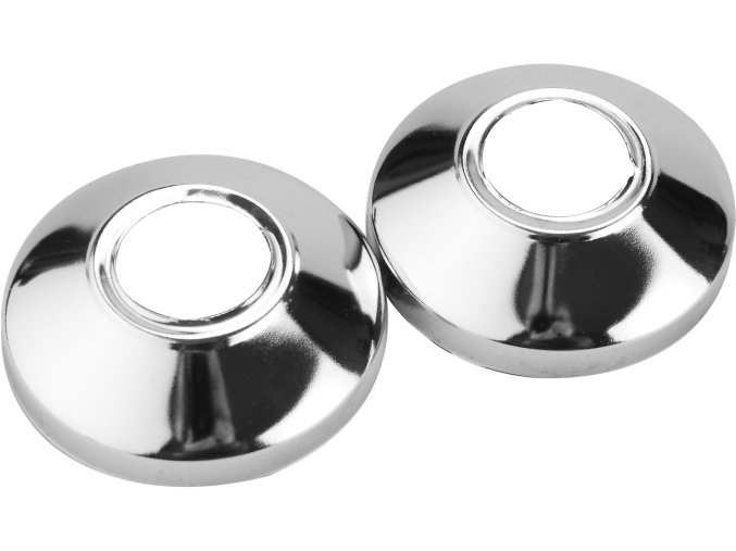 kryt potrubí, 2ks, chrom