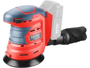 excentrická bruska aku SHARE20V, 125mm, 20V Li-ion, bez baterie a nabíječky