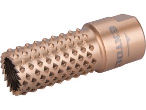 rotační rašple-válcová s čelními zuby, O20mm, závit M14