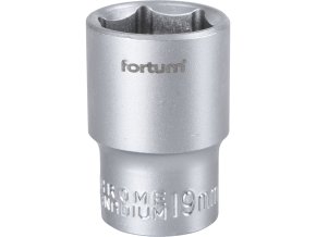 nástrčná hlavice 1/2", 19mm, L 38mm