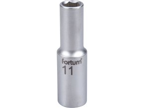 nástrčná hlavice prodloužená 1/2", 11mm, L 77mm, 61CrV5