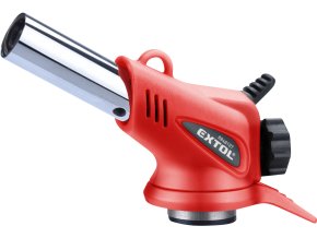 MINI hořák s piezo zapalovačem a předehřevem plynu na kartuše s EU závitem 7/16"