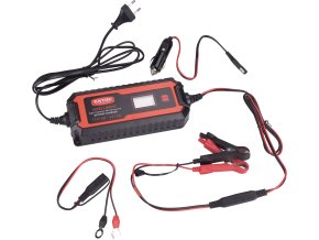 autonabíječka 9stupňová, řízená mikroproc., 12V/6V, 4A