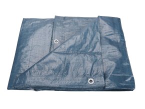 nepromokavá plachta PE středně silná 100g/m2, 2x7m, PE