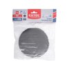 kotouč leštící pěnový, T10, černý, ⌀180x30mm, suchý zip ⌀150mm