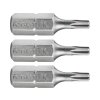 hrot TORX, sada 3ks, T 10x25mm, S2
