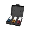 nástrčné hlavice rázové 1/2", sada 3ks, 17-19-21mm, L 86mm
