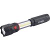 svítilna 100lm CREE + 150lm COB s magnetem, CREE 3W XPE LED, 3W COB