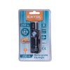 svítilna 150lm, zoom, USB nabíjení, XPE 3W LED