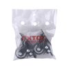 otočná kolečka s PVC obručí a brzdou, sada 2ks, průměr 40mm