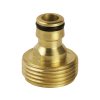 adaptér vnější zavit, 3/4", Mat. MOSAZ