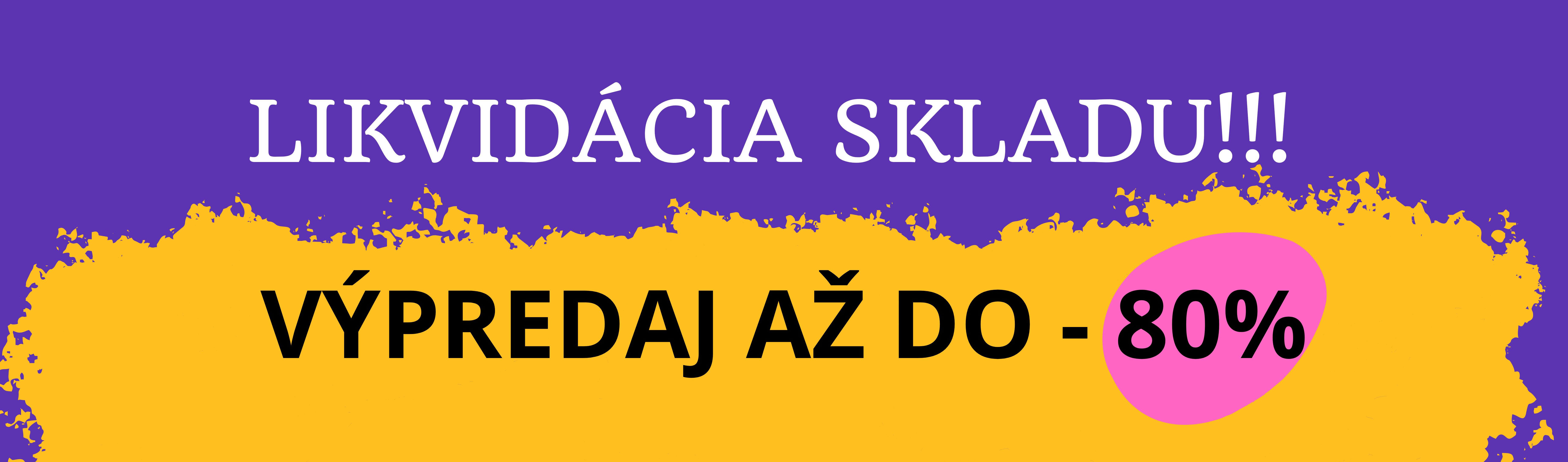 Likvidácia skladu  - PC