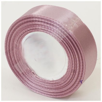 SATEN STUHA 20MM/15M STARORUŽOVÁ FARBA 091