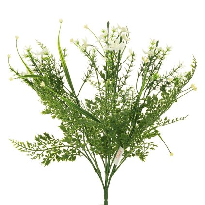 25FLK020315 ZÁPICH RUMORA+BIELE KVIETKY 43CM