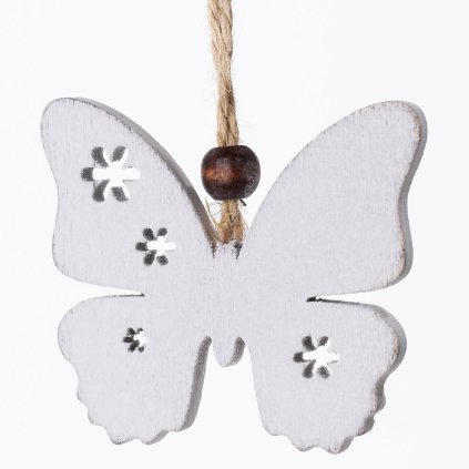 ZÁVES MOTÝĽ BIELY DREVO S/4 SUPER CENA!