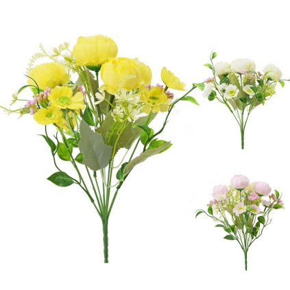 KYTICA RANUNKULUS 32CM MIX/3F