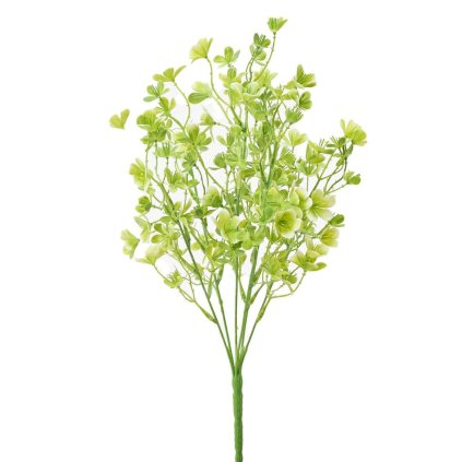 ZELEŇ DROB. LÍSTKY ZELENO-ZELENÁ 42CM