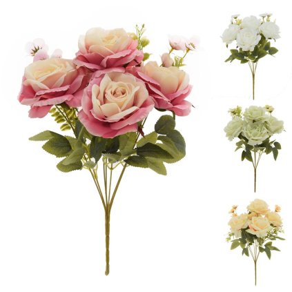 KYTICA RUŽA x8 38CM MIX 4F