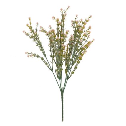 ZELEŇ GYPSA RUŽOVÁ 39CM