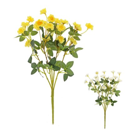 KYTICA DROB. KVETY, ZELEŇ,MIX/2F 37cm