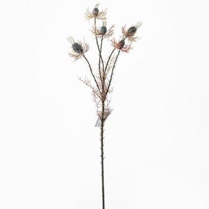 UMELÁ VETVIČKA ZELEŇ NIGELLA 59CM