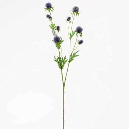 ECHINOPS MODRÝ UMELÝ KVET 71CM
