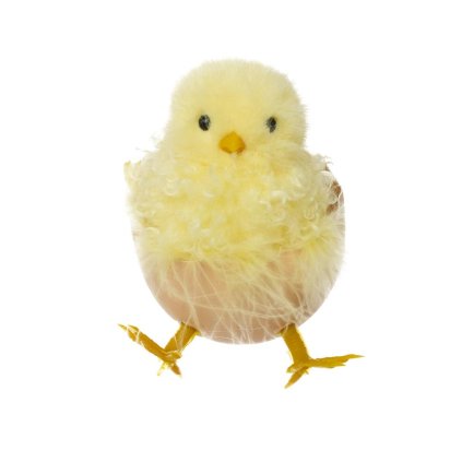 KURIATKO V ŠKRUPINE SEDIACE ŽL. 8CM