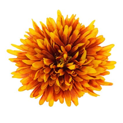 HLAVA CHRYZANTÉMA ORANŽOVÝ MELÍR D:16CM