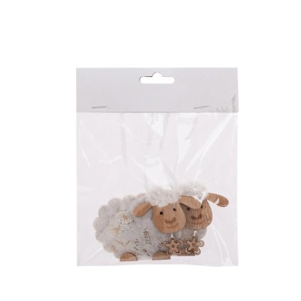 ZÁVES OVEČKA POLYESTER S/2 14x18x1CM