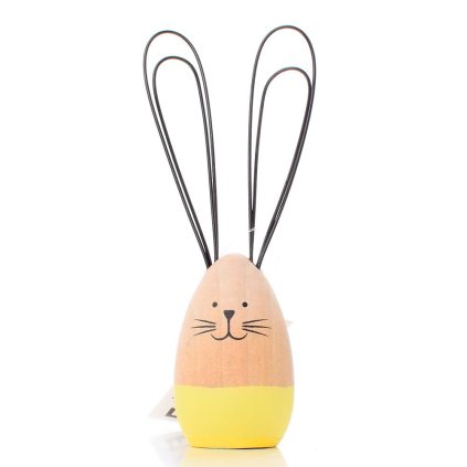 ZAJKO DRôT.UŠI ŽL. DREVO 10X3X3CM SUPER CENA