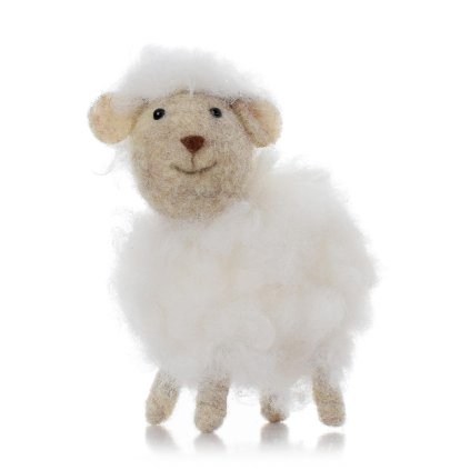 OVEČKA BIELA 8CM