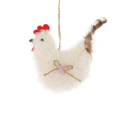 ZÁVES SLIEPKA BÉŽ. 8CM