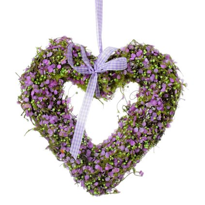 SRDCE RATAN/ MACH ZELENÝ, FIAL. KVIETKY, MAŠLA 21*21*4