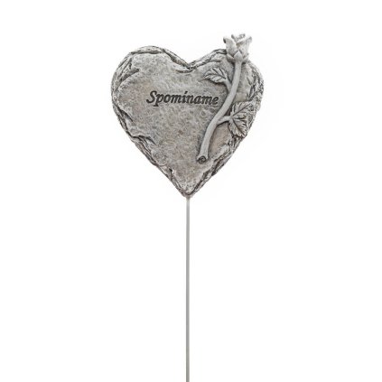 SRDCE ZÁPICH 19x1,5x8CM POLYRES=204097