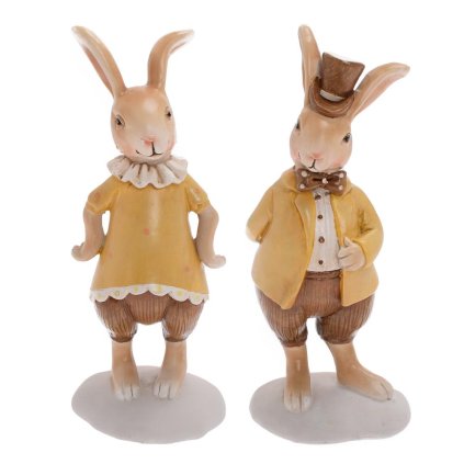 ZAJAČIK HNE/ŽLTÝ MIX/2 POLY 7,5*6*18,5CM - CENA ZA 1KS