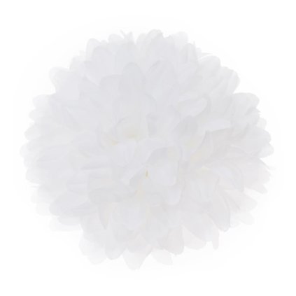 HLAVA CHRYZANTÉMA 12CM, BIELA