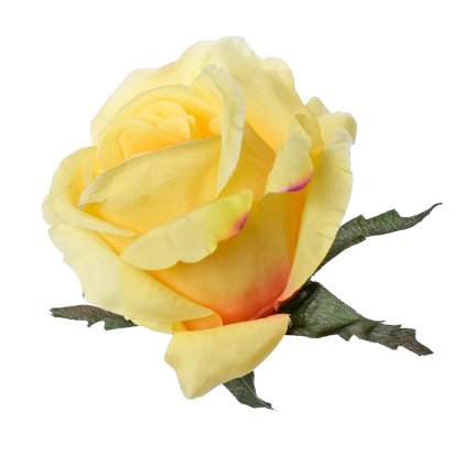 HLAVA RUŽA - BLEDO ORANŽOVÁ P:8CM